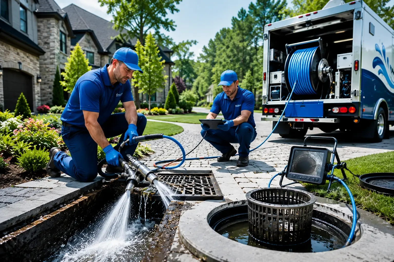 Local outdoor drain cleaning professionals in New Oxford, PA